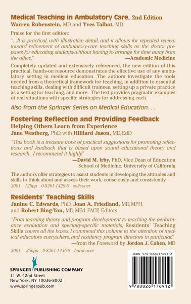 Produktbild: Medical Teaching in Ambulatory Care