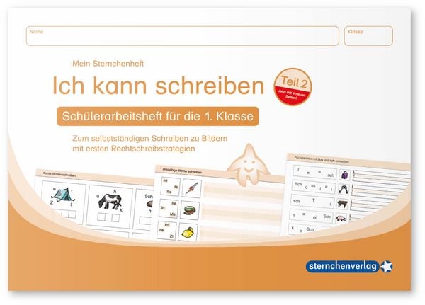 Produktbild: Ich kann schreiben Teil 2. Mein Sternchenheft für die 1. Klasse