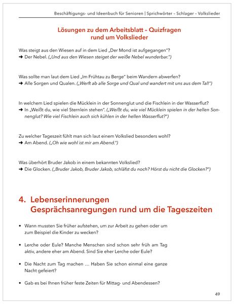 Produktbild: Das gro&szlig;e Besch&auml;ftigungsbuch f&uuml;r Senioren. Auch mit Demenz. Sprichw&ouml;rter - Schlager - Volkslieder. Die besten Besch&auml;ftigungen und Ideen f&uuml;r Senioren. Mit Kopiervorlagen