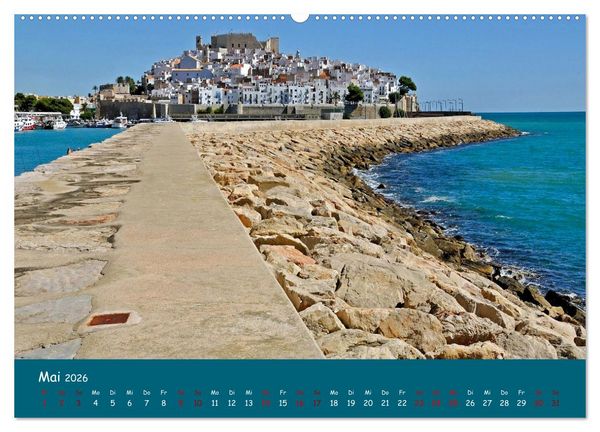Produktbild: Peniscola - Gelebte Geschichte (hochwertiger Premium Wandkalender 2026 DIN A2 quer), Kunstdruck in Hochglanz