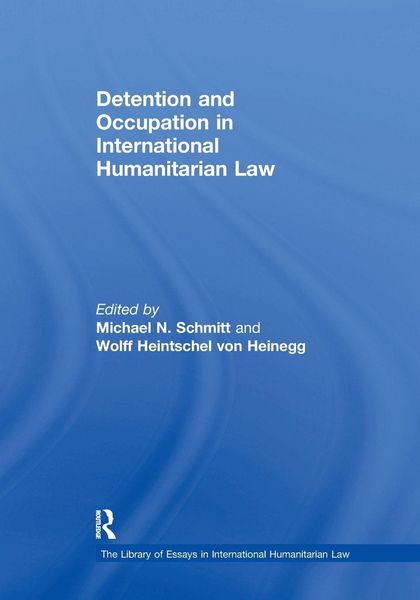 Produktbild: Detention and Occupation in International Humanitarian Law