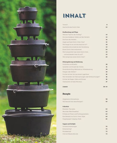 Produktbild: Das gro&szlig;e Dutch Oven Buch