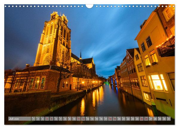 Produktbild: Ein Blick auf Dordrecht (Wandkalender 2026 DIN A3 quer), CALVENDO Monatskalender