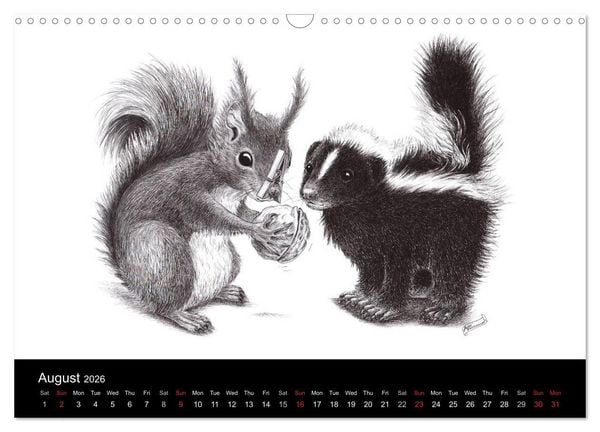 Produktbild: owls & friends 2026 (Wall Calendar 2026 DIN A3 landscape), CALVENDO 12 Month Wall Calendar