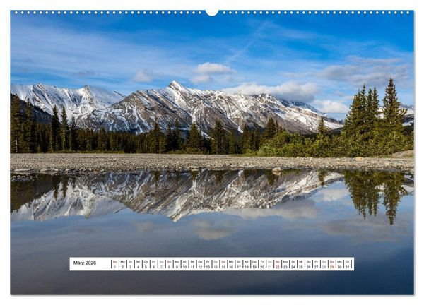 Produktbild: Die Kanadischen Rocky Mountains (hochwertiger Premium Wandkalender 2026 DIN A2 quer), Kunstdruck in Hochglanz