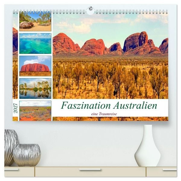 Produktbild: Faszination Australien - eine Traumreise (hochwertiger Premium Wandkalender 2027 DIN A2 quer), Kunstdruck in Hochglanz