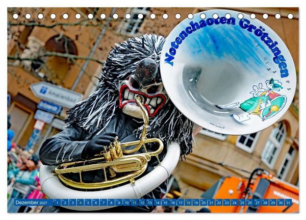 Produktbild: Karlsruher Fastnacht (Tischkalender 2027 DIN A5 quer), CALVENDO Monatskalender