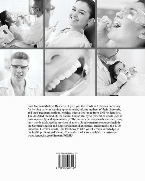 Produktbild: First German Medical Reader for Health Professions and Nursing