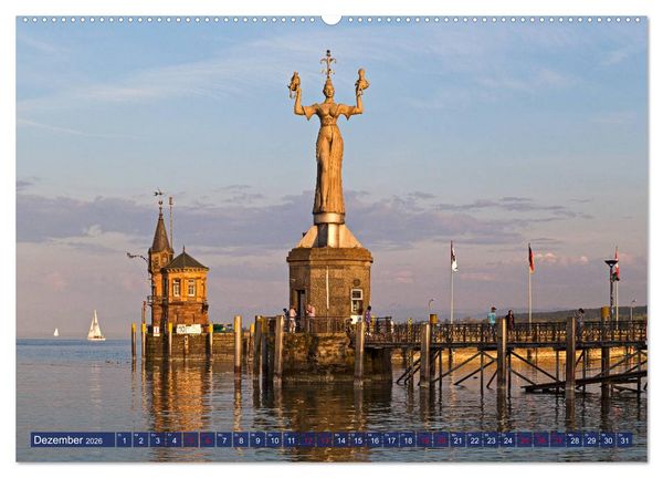 Produktbild: Sehnsuchtsziel Bodensee (Wandkalender 2026 DIN A2 quer), CALVENDO Monatskalender