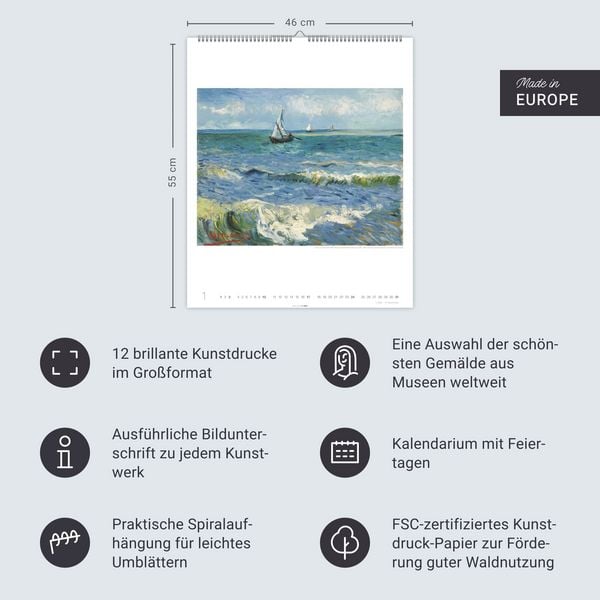 Produktbild: Vincent van Gogh Edition Kalender 2027