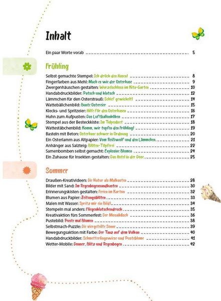 Produktbild: Das Krippen-Jahreszeitenbuch: Kreativ mit allen Sinnen