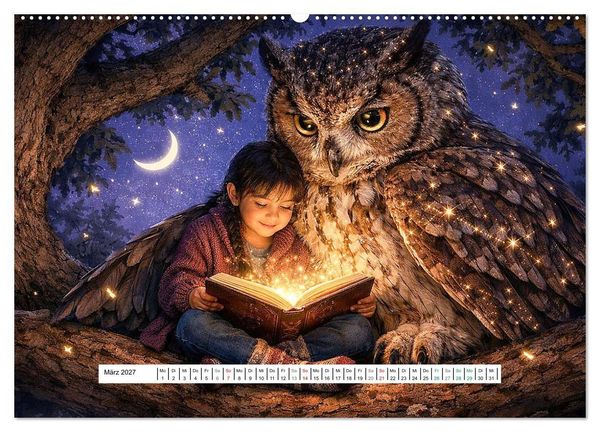 Produktbild: Wilde Geborgenheit (hochwertiger Premium Wandkalender 2027 DIN A2 quer), Kunstdruck in Hochglanz