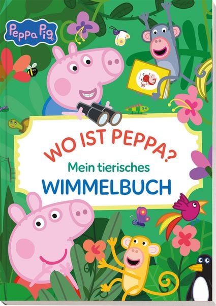 Produktbild: Peppa Pig: Wo ist Peppa? Mein tierisches Wimmelbuch