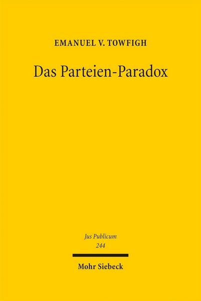 Produktbild: Das Parteien-Paradox
