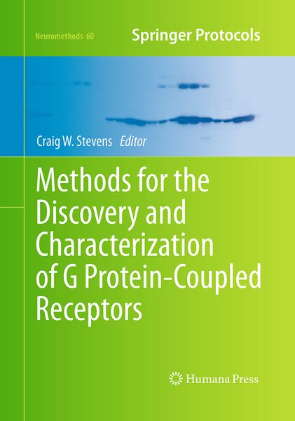 Produktbild: Methods for the Discovery and Characterization of G Protein-Coupled Receptors