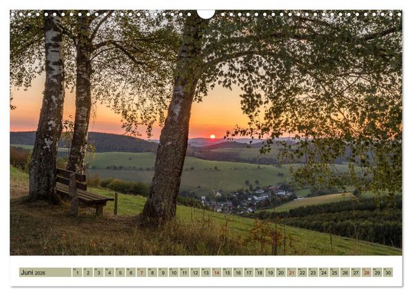 Produktbild: Sauerland - Land der tausend Berge (Wandkalender 2026 DIN A3 quer), CALVENDO Monatskalender