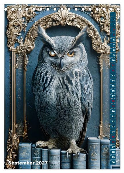 Produktbild: Umbrae Libri (Tischkalender 2027 DIN A5 hoch), CALVENDO Monatskalender