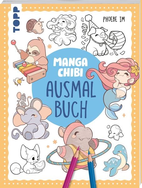 Produktbild: Manga Chibi Ausmalbuch