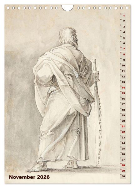 Produktbild: Jesus und die zw&ouml;lf Apostel (Wandkalender 2026 DIN A4 hoch), CALVENDO Monatskalender