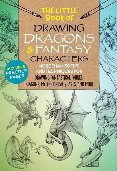 Produktbild: The Little Book of Drawing Dragons & Fantasy Characters