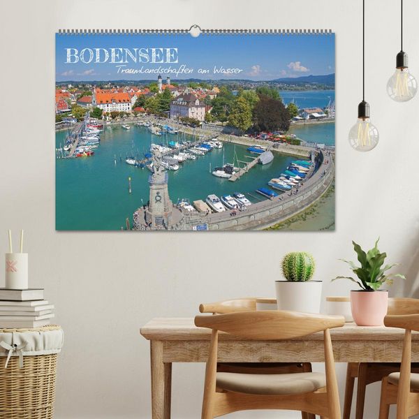 Produktbild: Bodensee - Traumlandschaften am Wasser (Wandkalender 2026 DIN A2 quer), CALVENDO Monatskalender