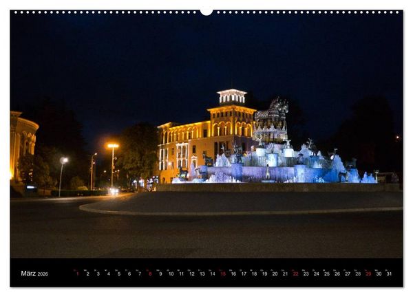 Produktbild: Impressionen aus Georgien (Wandkalender 2026 DIN A2 quer), CALVENDO Monatskalender