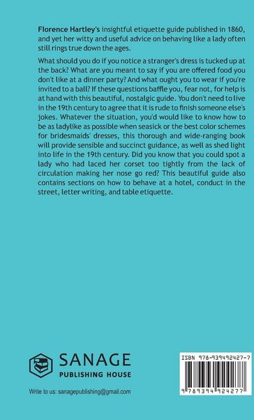 Produktbild: The Ladies Book of Etiquette and Manual of Politeness