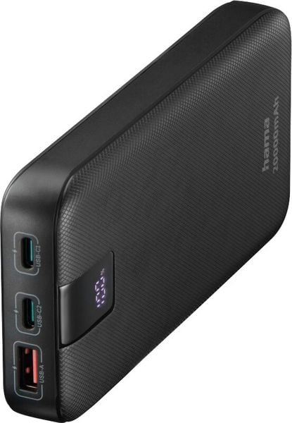 HAMA Ladegerät Powerbank PD 20, schwarz