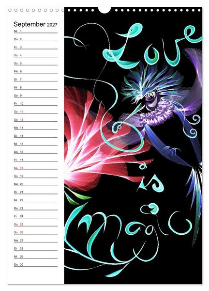 Produktbild: Textile Gewebekunst (Wandkalender 2027 DIN A3 hoch), CALVENDO Monatskalender