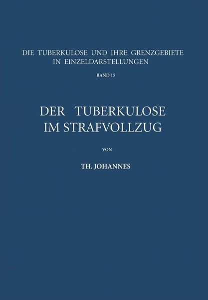 Produktbild: Der Tuberkul&ouml;se im Strafvollzug