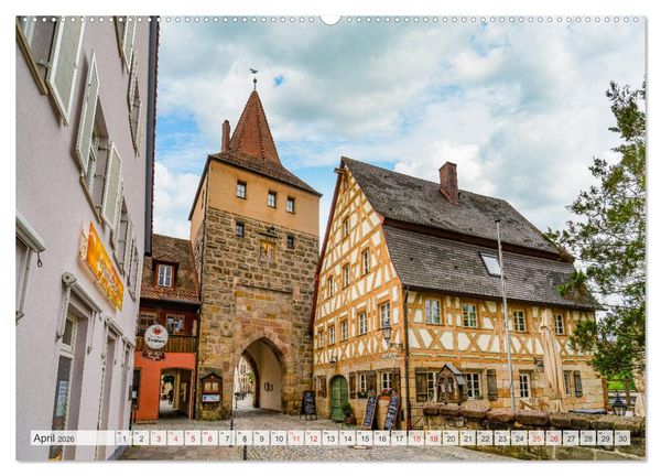 Produktbild: Lauf an der Pegnitz Impressionen (Wandkalender 2026 DIN A2 quer), CALVENDO Monatskalender