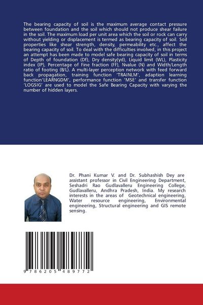 Produktbild: The bearing capacity of soil analysis in foundation for shear failure