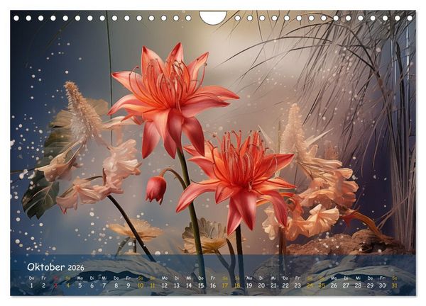 Produktbild: Exotische Pflanzen Close-up (Wandkalender 2026 DIN A4 quer), CALVENDO Monatskalender