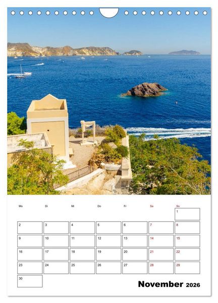 Produktbild: Insel Ponza - Italien (Wandkalender 2026 DIN A4 hoch), CALVENDO Monatskalender