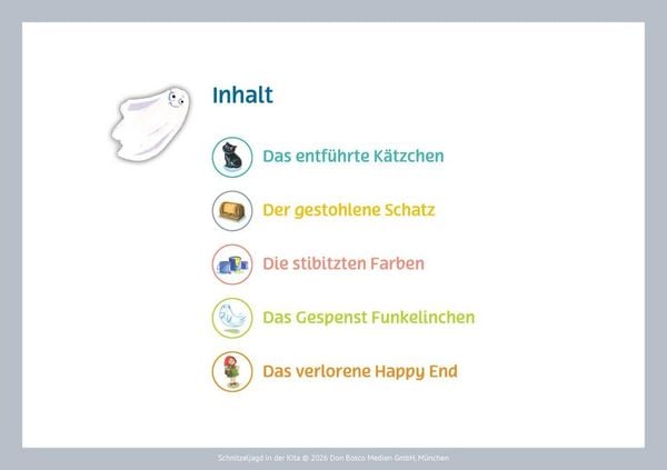 Produktbild: Schnitzeljagd in der Kita