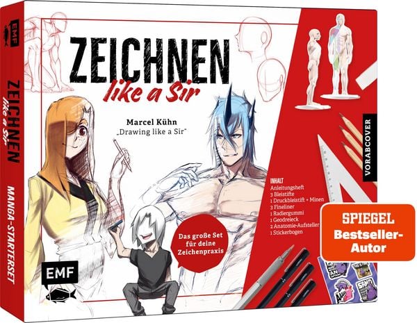 Produktbild: Zeichnen like a Sir &ndash;&nbsp;Das gro&szlig;e Set f&uuml;r deine Zeichenpraxis
