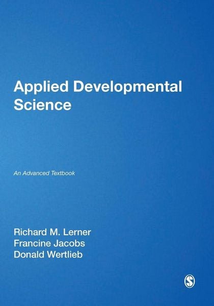 Produktbild: Applied Developmental ScienceAn Advanced Textbook