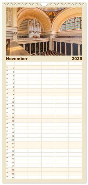 Produktbild: Familienplaner 2026 - Potsdam - Schl&ouml;sser, Parks und der Alte Fritz mit 5 Spalten (Wandkalender, 21 x 45 cm) CALVENDO