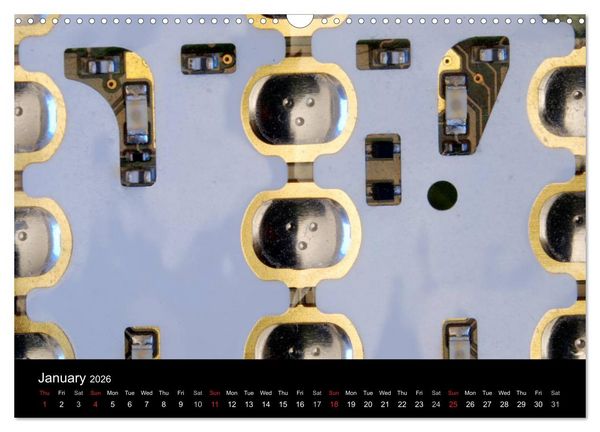 Produktbild: Computer Close Up (Wall Calendar 2026 DIN A3 landscape), CALVENDO 12 Month Wall Calendar