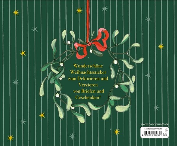 Produktbild: Stickerbuch &ndash; Zauberhafte Weihnachtssticker