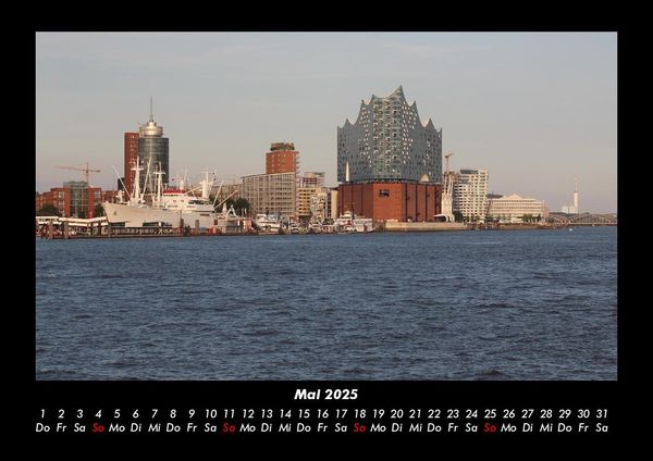Produktbild: Hamburg 2025 Fotokalender DIN A3