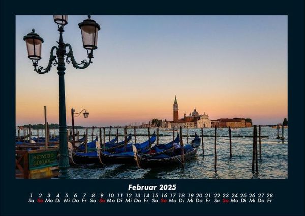Produktbild: Venedig 2025 Fotokalender DIN A4