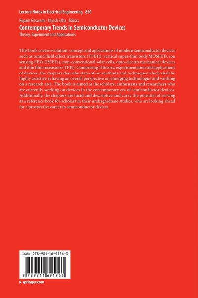 Produktbild: Contemporary Trends in Semiconductor Devices