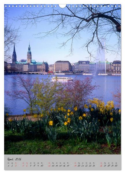 Produktbild: Hamburg - Eine Stadt mit vielen Gesichtern (Wandkalender 2026 DIN A3 hoch), CALVENDO Monatskalender