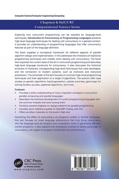 Produktbild: Introduction to Concurrency in Programming Languages