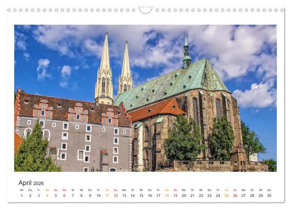 Produktbild: Sachsen - Land zwischen Elbe und Erzgebirge (Wandkalender 2026 DIN A3 quer), CALVENDO Monatskalender