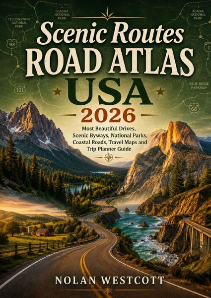 Produktbild: Scenic Routes Road Atlas USA 2026