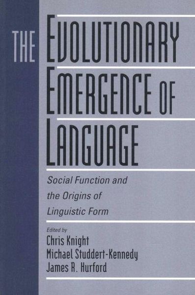 Produktbild: The Evolutionary Emergence of Language