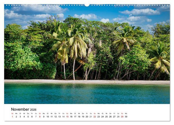 Produktbild: Traumziele Karibik (Wandkalender 2026 DIN A2 quer), CALVENDO Monatskalender