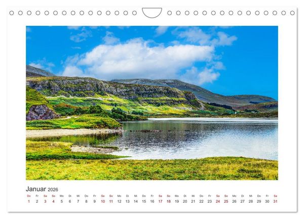 Produktbild: Schottland - Magische Landschaften der Highlands (Wandkalender 2026 DIN A4 quer), CALVENDO Monatskalender